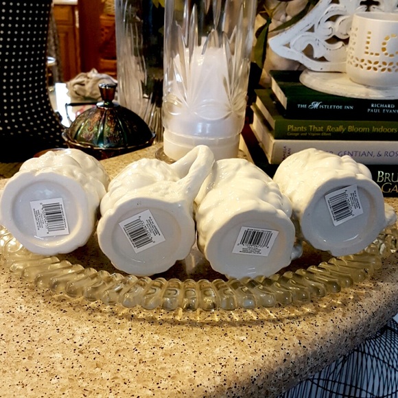 NEW VINTAGE W/TAGS==Set of 4 "Double Faced" Angel Mugs 1996 - Picture 6 of 6